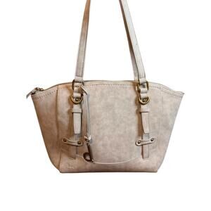 BOC Grey Vinyl Tote